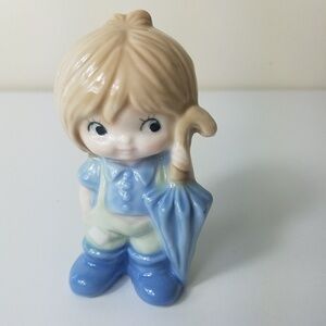 KELVIN'S CERAMIC LITTLE BOY FIGURINE